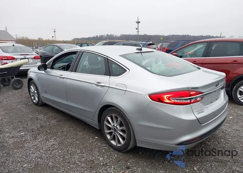 2017 Ford Fusion Energi Se Luxury из США, поврежденный, VIN 3FA6P0PU2HR160770